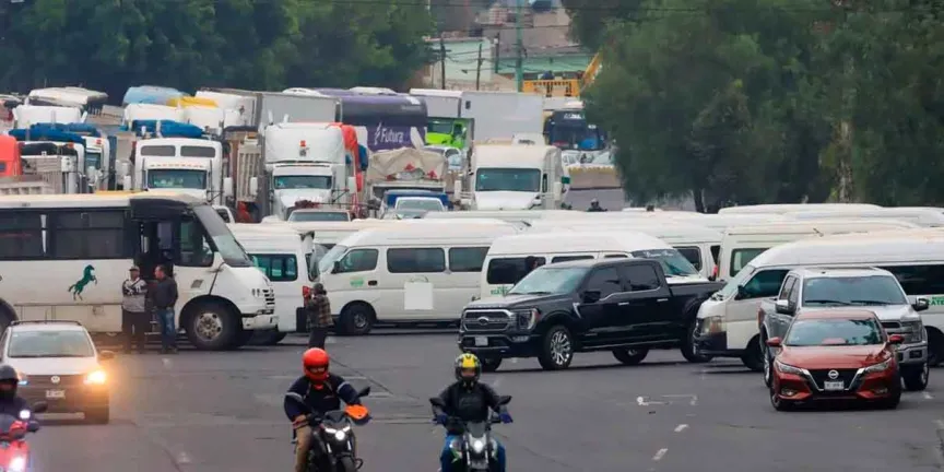 Anuncian megabloqueo en carreteras del país